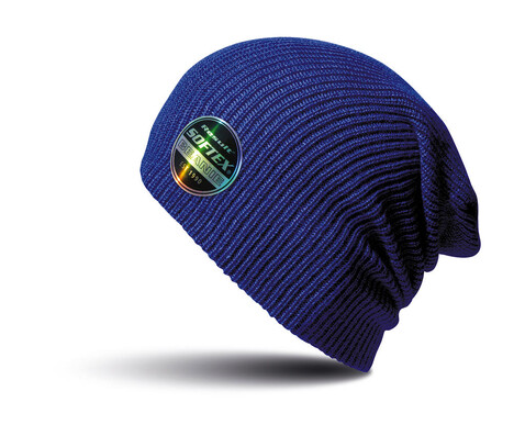 Result Caps Softex Beanie, Reflex Blue, One Size bedrucken, Art.-Nr. 031343080