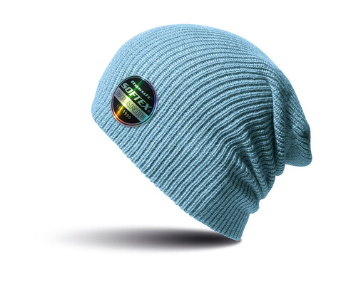Result Caps Softex Beanie, Sky, One Size bedrucken, Art.-Nr. 031343200