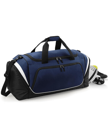 Quadra Pro Team Jumbo Kit Bag, French Navy/Black/White, One Size bedrucken, Art.-Nr. 032302810