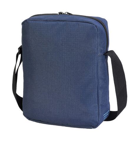 Shugon Rennes Messenger Pouch, French Navy/Turquoise, One Size bedrucken, Art.-Nr. 032382650