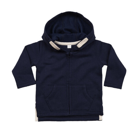 BabyBugz Baby Hoodie, Nautical Navy, 6-12 bedrucken, Art.-Nr. 032472013