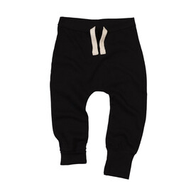 BabyBugz Baby Sweatpants, Black, 6-12 bedrucken, Art.-Nr. 033471013