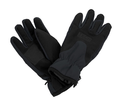 Result Tech Performance Sport Glove, Black/Black, L bedrucken, Art.-Nr. 034331775