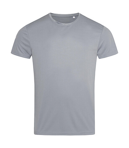 Stedman Sports-T, Silver Grey, 2XL bedrucken, Art.-Nr. 035057137