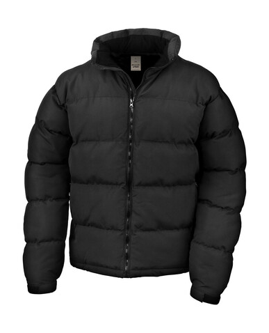 Result Holkam Down Feel Jacket, Black, L bedrucken, Art.-Nr. 040331015