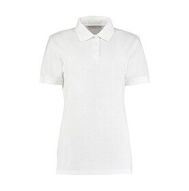 Kustom Kit Ladies` Classic Fit Polo Superwash® 60º, White, 2XS bedrucken, Art.-Nr. 042110001