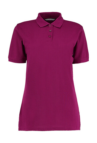 Kustom Kit Ladies` Classic Fit Polo Superwash® 60º, Magenta, XL bedrucken, Art.-Nr. 042114446