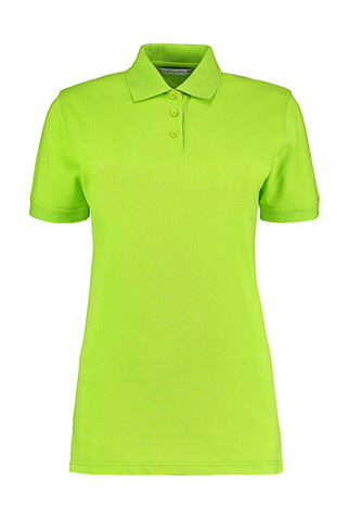 Kustom Kit Ladies` Classic Fit Polo Superwash® 60º, Lime, XS bedrucken, Art.-Nr. 042115212