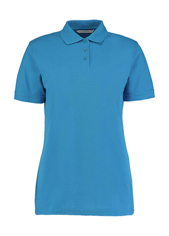 Kustom Kit Ladies` Classic Fit Polo Superwash® 60º, Turquoise, 2XS bedrucken, Art.-Nr. 042115361