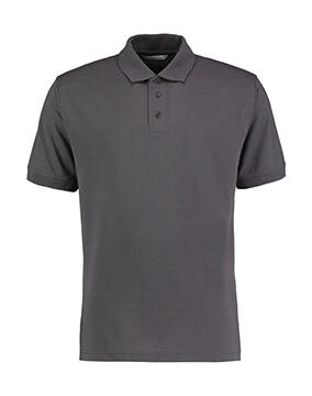Kustom Kit Men`s Classic Fit Polo Superwash® 60º, Charcoal, 3XL bedrucken, Art.-Nr. 043111308