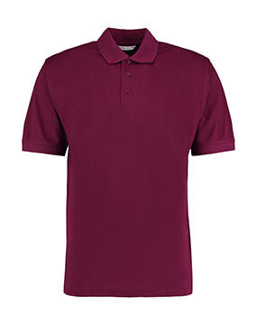 Kustom Kit Men`s Classic Fit Polo Superwash® 60º, Burgundy, XL bedrucken, Art.-Nr. 043114486