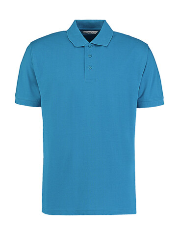 Kustom Kit Men`s Classic Fit Polo Superwash® 60º, Turquoise, XL bedrucken, Art.-Nr. 043115366