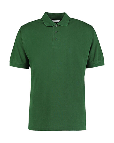 Kustom Kit Men`s Classic Fit Polo Superwash® 60º, Bottle Green, 4XL bedrucken, Art.-Nr. 043115409