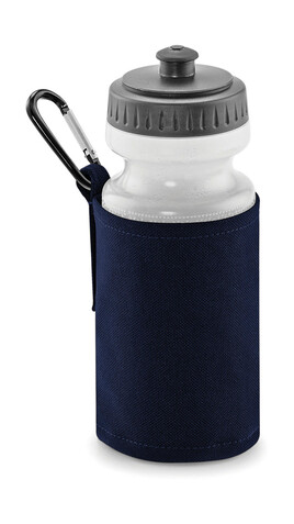 Quadra Water Bottle And Holder, French Navy, One Size bedrucken, Art.-Nr. 046302010