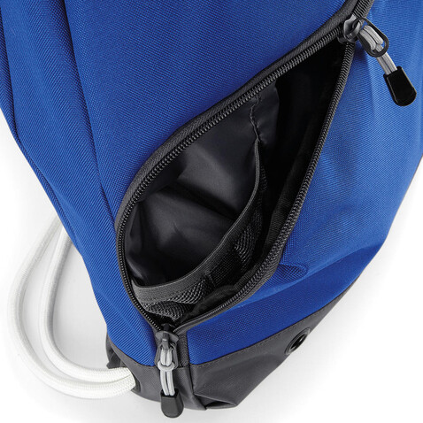 Bag Base Athleisure Gymsac, Grey Marl, One Size bedrucken, Art.-Nr. 047291280