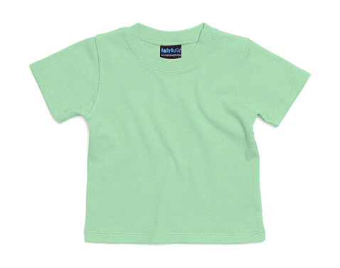 BabyBugz Baby T-Shirt, Mint Green, 12-18 bedrucken, Art.-Nr. 047475144