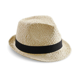 Beechfield Festival Trilby, Natural, S/M bedrucken, Art.-Nr. 048690081