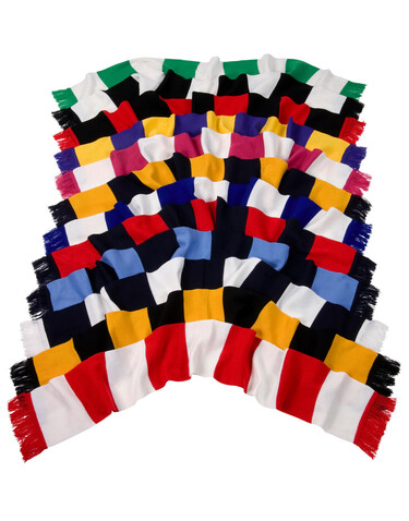 Result Team Scarf, Kelly Green/White, One Size bedrucken, Art.-Nr. 051335510