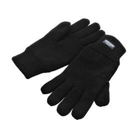 Result Fully Lined Thinsulate Gloves, Black, S/M bedrucken, Art.-Nr. 052331014