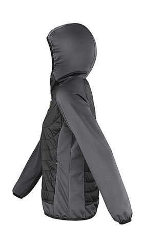 Result Women`s Zero Gravity Jacket, Black/Grey, 2XS bedrucken, Art.-Nr. 057331591