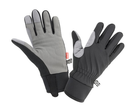 Result Spiro Winter Gloves, Black/Grey, L bedrucken, Art.-Nr. 058331515