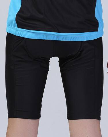 Result Padded Bike Shorts, Black, 2XL bedrucken, Art.-Nr. 062331017