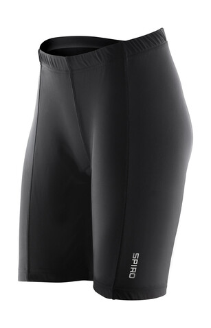 Result Ladies` Padded Bike Shorts, Black, M (12) bedrucken, Art.-Nr. 063331014