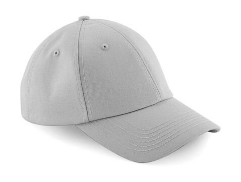 Beechfield Authentic Baseball Cap, Light Grey, One Size bedrucken, Art.-Nr. 064691380