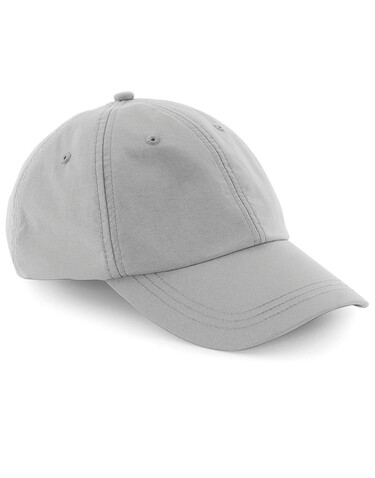 Beechfield Authentic Baseball Cap, Light Grey, One Size bedrucken, Art.-Nr. 064691380