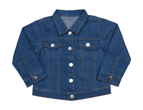 BabyBugz Baby Rocks Denim Jacket, Denim Blue, 12-18 bedrucken, Art.-Nr. 065473084