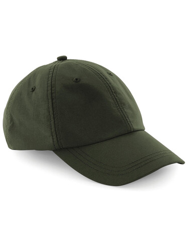 Beechfield Outdoor 6 Panel Cap, Olive Green, One Size bedrucken, Art.-Nr. 065695300