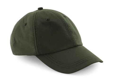 Beechfield Outdoor 6 Panel Cap, Olive Green, One Size bedrucken, Art.-Nr. 065695300