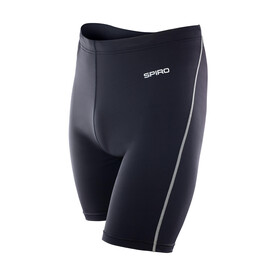 Result Men`s Bodyfit Base Layer Shorts, Black, XS/S bedrucken, Art.-Nr. 066331012