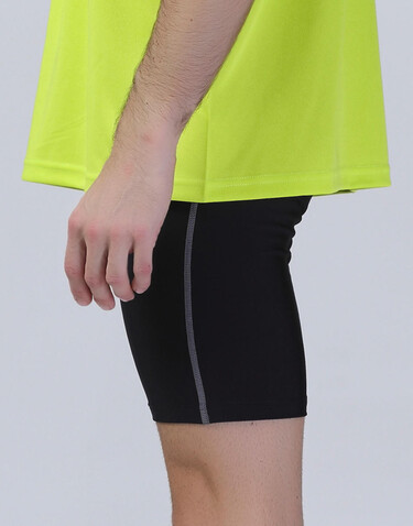 Result Men`s Bodyfit Base Layer Shorts, Black, M/L bedrucken, Art.-Nr. 066331014