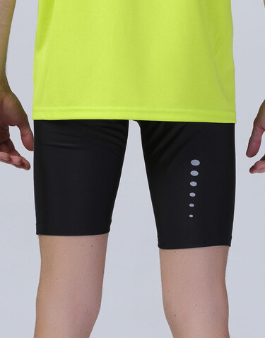 Result Men`s Bodyfit Base Layer Shorts, Black, M/L bedrucken, Art.-Nr. 066331014