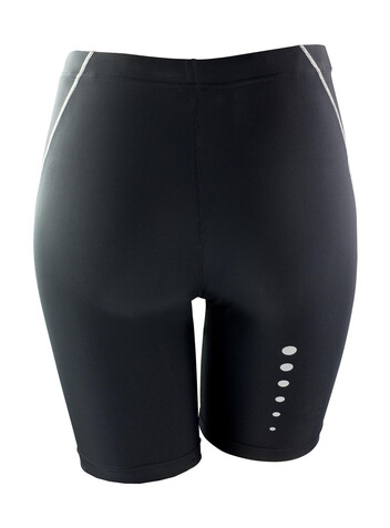 Result Women`s Bodyfit Base Layer Shorts, Black, XS/S (8/10) bedrucken, Art.-Nr. 067331012
