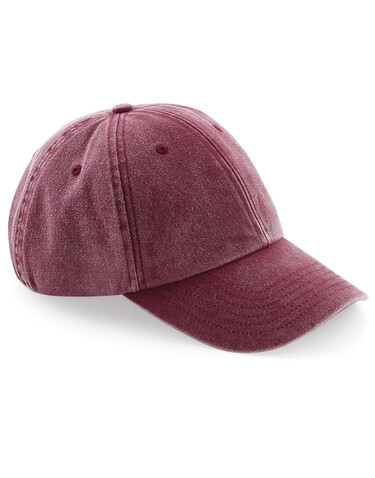 Beechfield Low Profile Vintage Cap, Vintage Olive, One Size bedrucken, Art.-Nr. 067695120