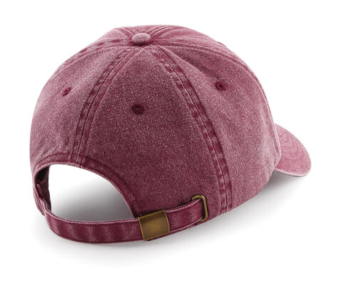 Beechfield Low Profile Vintage Cap, Vintage Olive, One Size bedrucken, Art.-Nr. 067695120