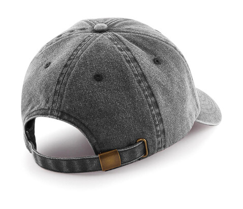 Beechfield Low Profile Vintage Cap, Vintage Olive, One Size bedrucken, Art.-Nr. 067695120