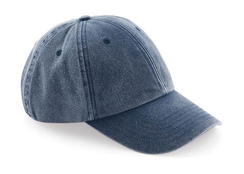 Beechfield Low Profile Vintage Cap, Vintage Olive, One Size bedrucken, Art.-Nr. 067695120