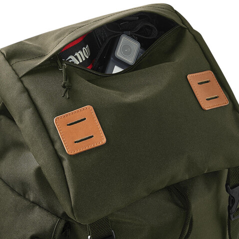 Bag Base Urban Explorer Backpack, Black/Tan, One Size bedrucken, Art.-Nr. 069291620