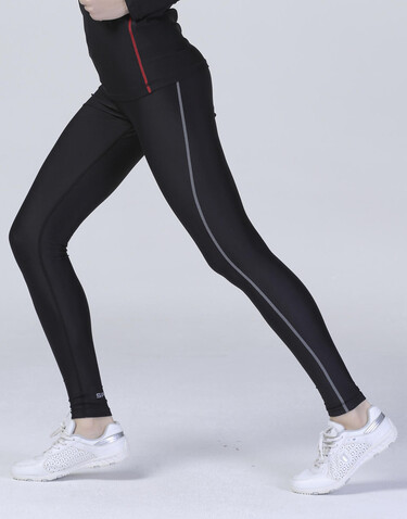 Result Women`s Bodyfit Base Layer Leggings, Black, M/L bedrucken, Art.-Nr. 069331014