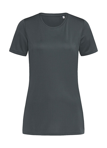 Stedman Sports-T Women, Granite Grey, M bedrucken, Art.-Nr. 076051194