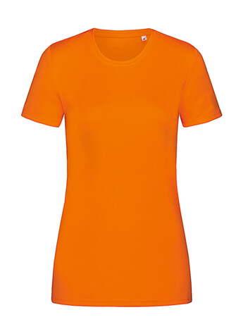 Stedman Sports-T Women, Cyber Orange, M bedrucken, Art.-Nr. 076054324