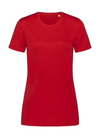 Stedman Sports-T Women, Crimson Red, XL bedrucken, Art.-Nr. 076054416