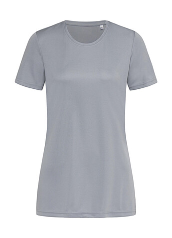 Stedman Sports-T Women, Silver Grey, XS bedrucken, Art.-Nr. 076057132