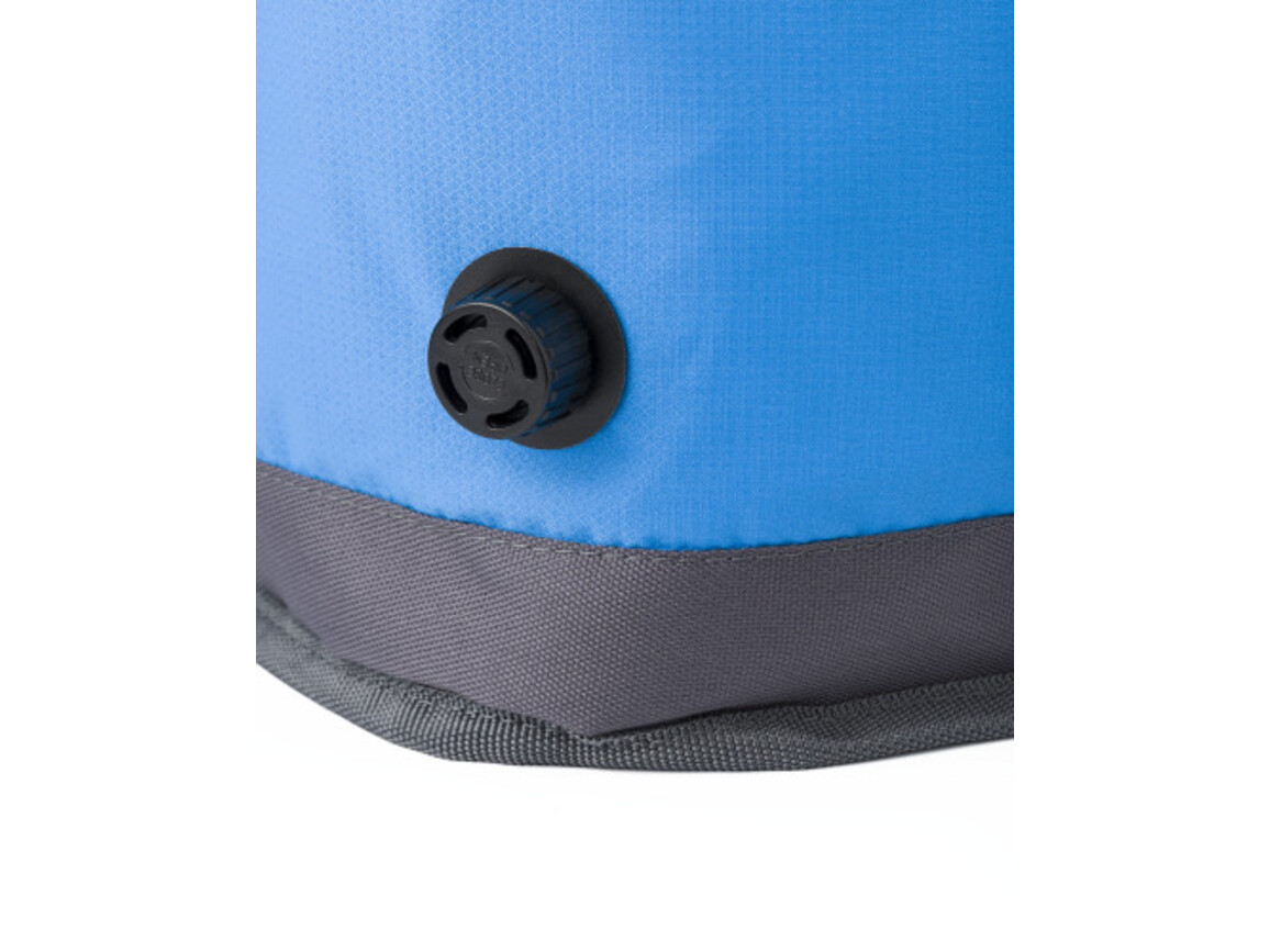 Selbstaufblasende Kühltasche aus 50D Polyester Aleah – Hellblau bedrucken, Art.-Nr. 018999999_8178