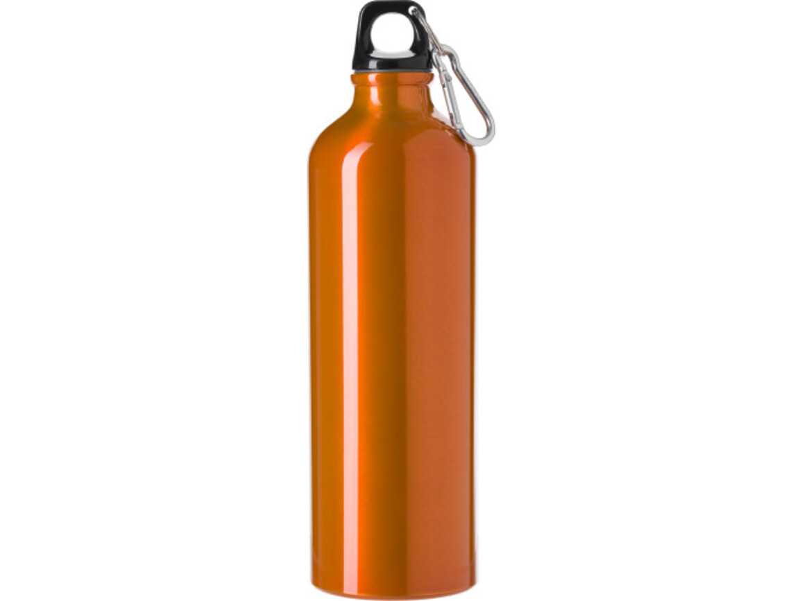 Trinkflasche(750 ml) aus Aluminium Gio – Orange bedrucken, Art.-Nr. 007999999_8695