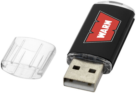 Silicon Valley USB-Stick, schwarz, 1GB bedrucken, Art.-Nr. 1Z34130D