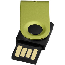 Mini USB-Stick, apfelgrün, schwarz, 1GB bedrucken, Art.-Nr. 1Z38720D Mini USB-Stick, apfelgrün, schwarz, 1GB bedrucken, Art.-Nr. 1Z38720D